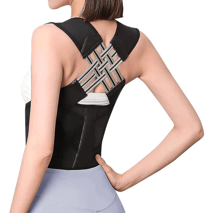 Back Straightener & Posture Corrector (+ FREE: 3-Pc EMS Mini Massager)