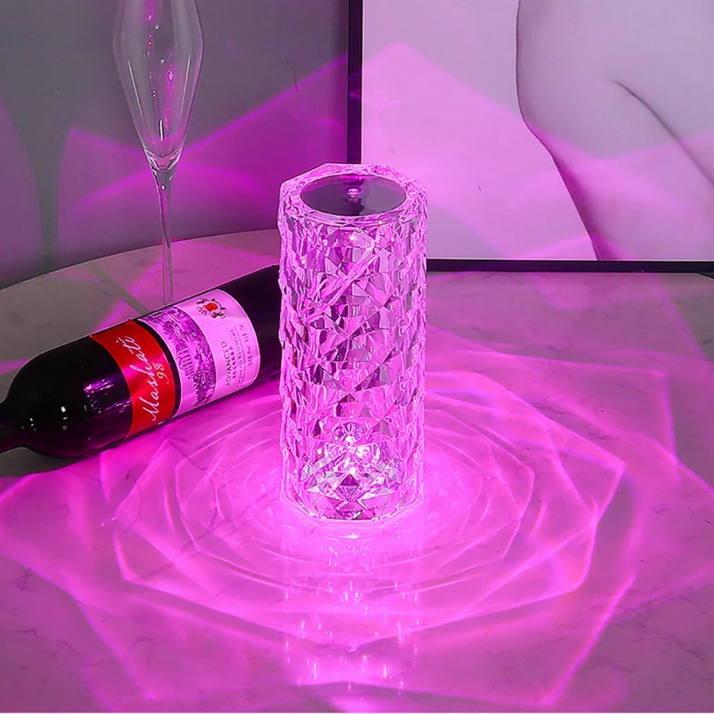 Crystal Table Lamp