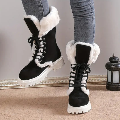 LuxéFrost Elegance Winter Boots