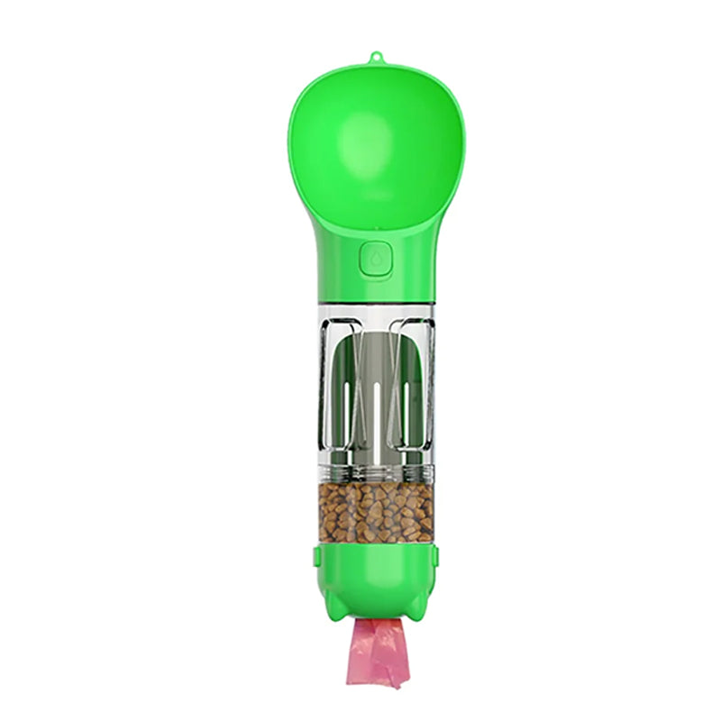 4-In-1 Portable Multifunctional Dog Waterer Bottle